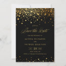 Search for confetti save the dates Gold