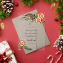 Search for mistletoe wedding invitations Watercolor