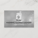 Search for washing laundry business cards Housekeeping