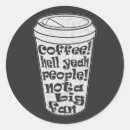 Search for coffee lover stickers Funny