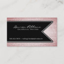 Search for points business cards Black