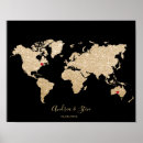 Search for gold map posters Wanderlust