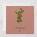 Search for cactus birthday cards Succulent