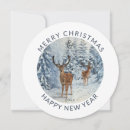 Search for deer christmas cards Unusual