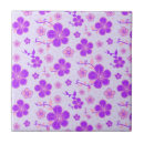 Search for lavender purple tiles Floral pattern
