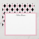 Search for black argyle cards invites Preppy