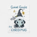 Search for christmas gnome blankets Blue
