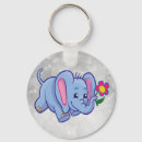 Search for childs drawing key rings Illustration