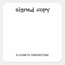Search for author square stickers Writer