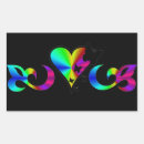 Search for rainbow hearts stickers Retro