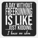 Search for parkour stickers Free running