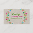 Search for country business cards Flowers
