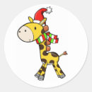 Search for giraffe christmas stickers Kids