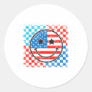 Search for red smile stickers White