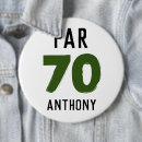 Search for funny 70th birthday badges Seventy