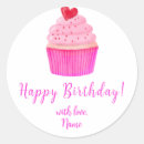 Search for heart cupcake stickers Birthday