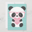 Search for panda bear invitations Kawaii