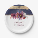 Search for burgundy and gold plates Stripes