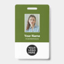Search for green id badges Standard
