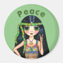 Search for peace sign magnets Psychedelic