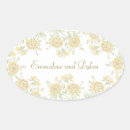 Search for yellow rose wedding stickers Watercolor