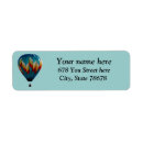 Search for hot return address labels Colourful