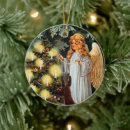 Search for vintage deer christmas tree decorations Angel