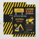 Search for baby under construction invitations Mother to be