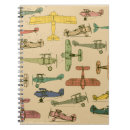 Search for aeroplane notebooks War
