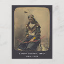 Search for native american postcards chief