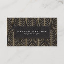 Search for gatsby business cards Black