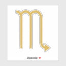 Search for scorpio symbol stickers Constellation