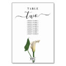 Search for lily table cards Watercolor flowers