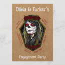 Search for skull engagement party invitations Roses