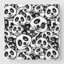 Search for panda clocks Black and white