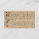 Search for woven business cards Textile