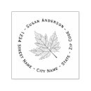 Search for maple leaves rubber stamps Fall