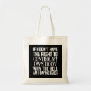Search for political statement bags Women's rights