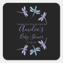 Search for insect square stickers Baby shower