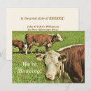 Search for moo cow invitations Change of address