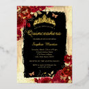 Search for red black gold invitations Script