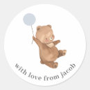 Search for blue bear stickers Balloon