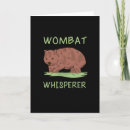 Search for wombat cards Animal