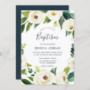 Search for wreath christening invitations Greenery