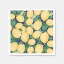 Search for blue lemon napkins Citrus