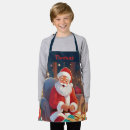 Search for eve aprons Santa