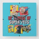 Search for superhero clocks Dc league of superpets