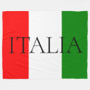 Search for italy blankets Flag of italy