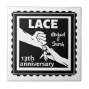 Search for white lace tiles Black and white