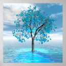Search for blue tree posters Contemporary